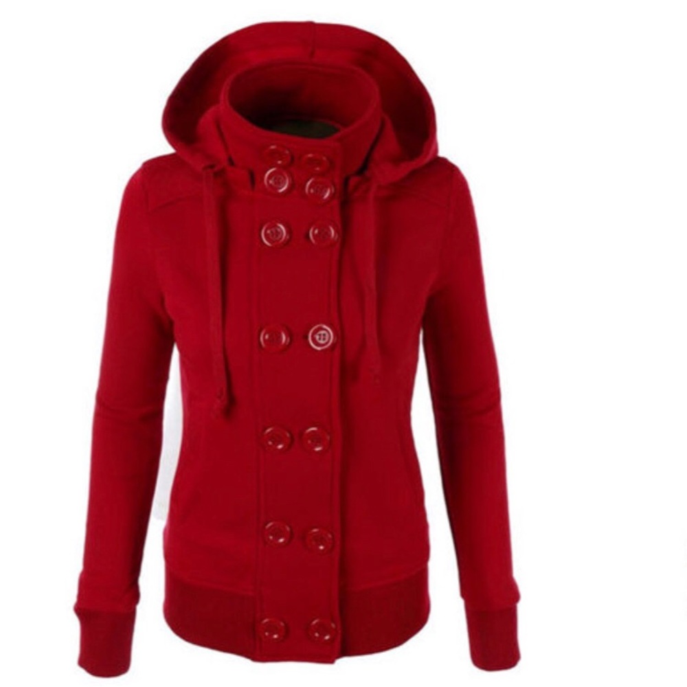 Pea coat, buttons really make this coat cute